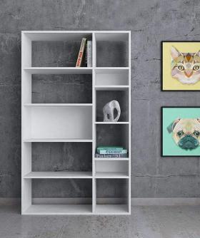 Kệ sách trang trí 50.1 - Gỗ MDF (DxRxC) 1015 x 300 x 1710 mm